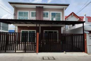 บ้านแฝด สร้างเอง บางเมือง ทำเลค้าขาย บ้านแฝดใหม่