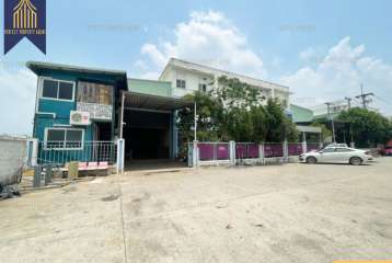 โรงงาน โกดัง สีม่วง พร้อมออฟฟิศสำนักงาน คลอง7 ปทุมธานี