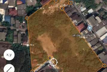 ขาย ที่ดินเปล่า ถนนสุขุมวิท ใกล้รถไฟฟ้า BTS สายสีเขียว 1 กิโลเมตร