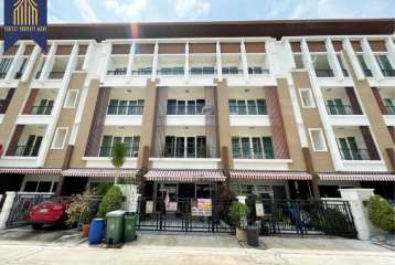 โฮมออฟฟิศ 4 ชั้น Biztown สุขสวัสดิ์-พระราม3-พระประแดง ที่จอดรถเยอะ