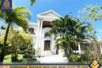 บ้านเดี่ยวคฤหาสน์  ปัญญารีสอร์ท สุขุมวิท บางพระ ศรีราชา