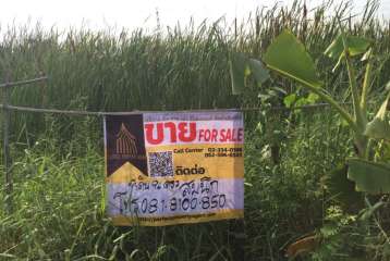 ที่ดินจัดสรรสภาพสวยใกล้หมู่บ้านโคโม่โบทานิก้า บางนา 