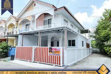 ทาวน์เฮ้าส์ จันทร์ฉาย สุขาภิบาล 5 ออเงิน สายไหม