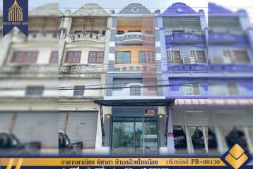 อาคารพาณิชย์ 3 ชั้น ม.พิชาดา บ้านกล้วยไทรน้อย บางบัวทอง