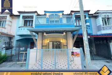 ทาวน์เฮ้าส์ บุศรินทร์ บ้านกล้วย ไทรน้อย บางบัวทอง