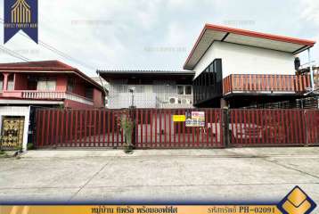 บ้านเดี่ยว ม.ทิพวัล เหมาะทำโฮมออฟฟิศ จอดรถได้ 5 คัน ใกล้ BTS ทิพวัล