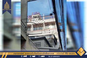 อาคารพาณิชย์ ซอยตรอกโรงโคมใจกลางสำเพ็งเยาวราช จักรวรรดิ สัมพันธวงศ์ กรุงเทพมหานคร