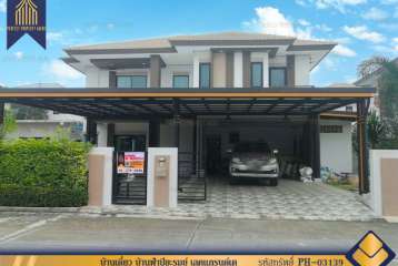 บ้านเดี่ยว บ้านฟ้าปิยะรมย์ เลคแกรนด์เด สภาพใหม่มาก เดินทางสะดวกสบายใกล้ห้างสรรพสินค้า