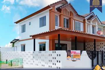 ทาวน์เฮ้าส์ พฤกษา 71 บางเดื่อ เมืองปทุมธานี วัดไพร่ฟ้า