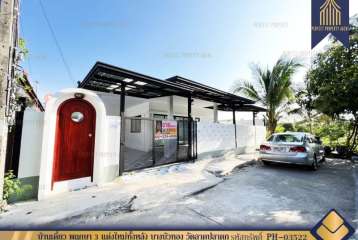 บ้านเดี่ยว พฤกษา 3 แต่งใหม่ทั้งหลัง บางบัวทอง วัดลาดปลาดุก พร้อมอยู่