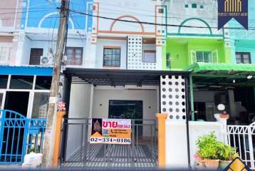 ทาวน์เฮ้าส์ บ้านกรุงทอง สายไหม บางเขน กรุงเทพฯ ตกแต่งใหม่พร้อมอยู่