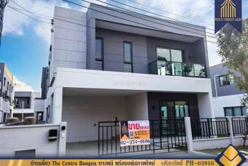 ให้เช่า บ้านเดี่ยว The Centro Bangna บางพลี พร้อมอยู่สภาพใหม่ 