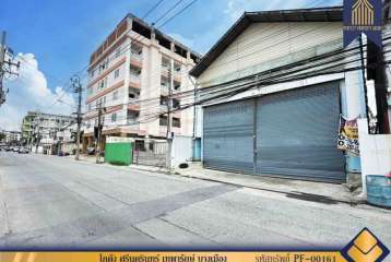 โกดัง 60 ตารางวา ศรีนครินทร์ เทพารักษ์ บางเมือง ใกล้โลตัส ศรีนครินทร์ รถไฟฟ้า BTS ขายพร้อมผู้เช่า