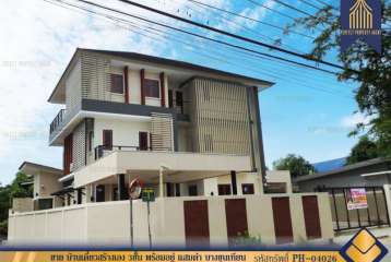 ขาย บ้านเดี่ยวสร้างเอง 3ชั้น พร้อมอยู่ แสมดำ บางขุนเทียน กรุงเทพมหานคร