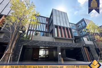For sale บ้านเดี่ยว 601 sq.m house with swimming pool ศรีนครินทร์ สวนหลวง อุดมสุข