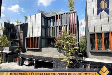 For sale บ้านเดี่ยว 4 ชั้น 710sq.m house with swimming pool บางนา ศรีนครินทร์ ประเวศ สวนหลวง