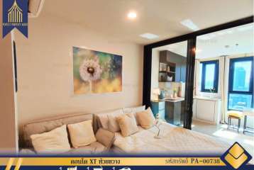 คอนโด XT ห้วยขวาง Xt Huaikhwang   ห้องใหม่มากเฟอร์นิเจอร์ครบ วิวสวยทำเลดีติดรถไฟฟ้าMRTห้วยขวาง