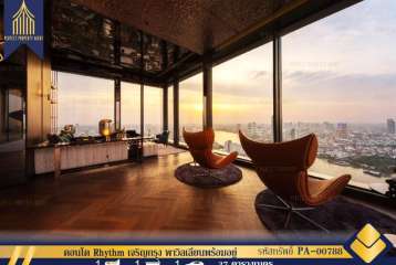 ให้เช่าคอนโด Rhythm เจริญกรุง พาวิลเลี่ยน พร้อมอยู่ ใกล้เดินทางสะดวกสบายใกล้ห้างสรรพสินค้า