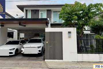 ขาย บ้านเดี่ยวหมู่บ้านมัณฑนาราชพฤกษ์สพานมหาเจษฎาบดินทร์