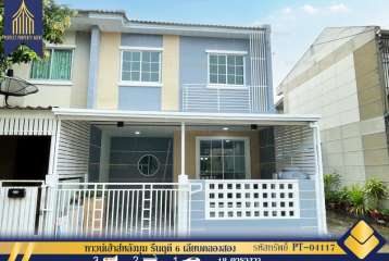 ขาย ทาวน์เฮ้าส์หลังมุม รื่นฤดี 6 เลียบคลองสอง บางเขน รีโนเวทใหม่พร้อมเฟอร์นิเจอร์