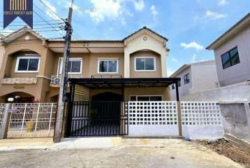 ขายทาวน์เฮ้าส์หลังมุม บัวทอง พาร์ควิลล์ 5 ถนนชัยพฤกษ์ ละหาร บางบัวทอง แต่งใหม่ พร้อมอยู่