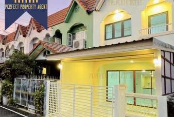 ทาวน์เฮาส์บัวทอง 2 บางบัวทองตกแต่งสวยงาม