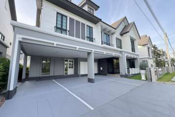 ให้เช่า บ้านเดี่ยวบุราสิริ ปัญญาอินทรา บางชัน หน้าเลค พร้อมอยู่ พร้อมเฟอร์นิเจอร์ครบครัน