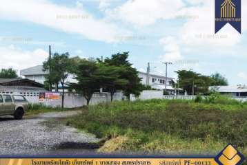 โรงงานพร้อมโกดัง เก็บทรัพย์ 1 บางเสาธง สมุทรปราการ ทำเลดี
