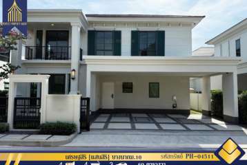 บ้านเดี่ยวใหม่ ให้เช่า เฟอร์ครบ เศรษฐสิริ บางนากม.10  