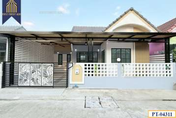 ขายบ้านนันทวัน 4 ทำเลดีมากผ่านปากซอยเพียง 100 เมตร  เลียบวารี โคกแฝด หนองจอก พร้อมอยู่