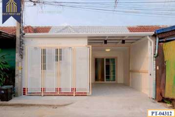 ขาย ทาวน์เฮ้าส์บัวทอง4 ชั้นเดียวบางบัวทอง ตกแต่งใหม่ราคาย่อมเยาว์3ห้องนอน