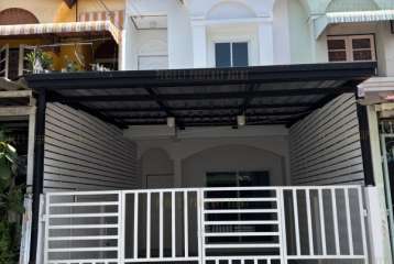 ขาย บ้าน เมฆฟ้าวิลล์ บางปู ใกล้นิคมบางปู ท้ายบ้าน เดินทางไป BTS รีโนเวทใหม่พร้อมอยู่