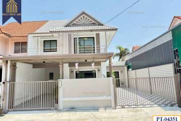 ขาย ทาวน์เฮ้าส์พฤกษา 33 บางใหญ่ตกแต่งใหม่ทั้งหลังราคาย่อมเยาว์