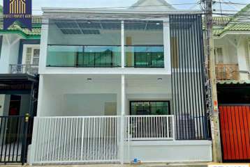 ทาวน์เฮ้าส์พฤกษา14Aบางบัวทองตกแต่งใหม่ราคาถูก