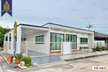 ขาย บ้านเดี่ยวพฤกษา 3บางบัวทอง ตกแต่งใหม่หลังมุม