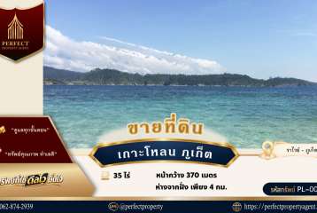 ขาย ด่วน ที่ดิน บนเกาะ โหลน ติดหาด 370 เมตร